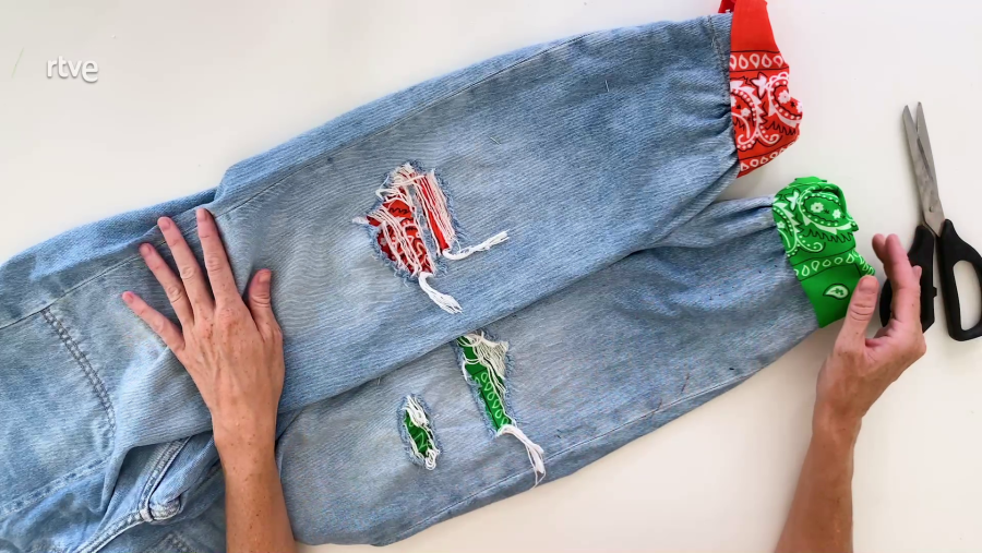 Customizar un pantalón: Resultado final