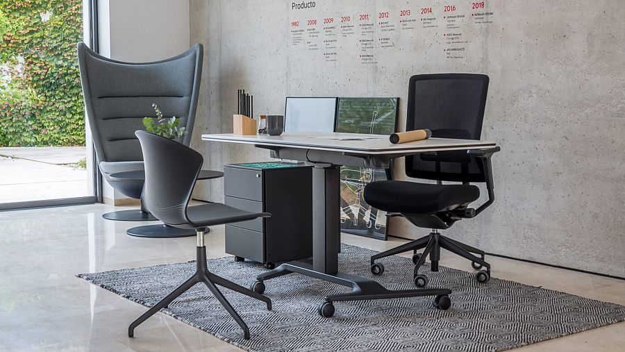 El estilo industrial es el más transgresor y radical. Predominan los colores negros, aluminios y metales