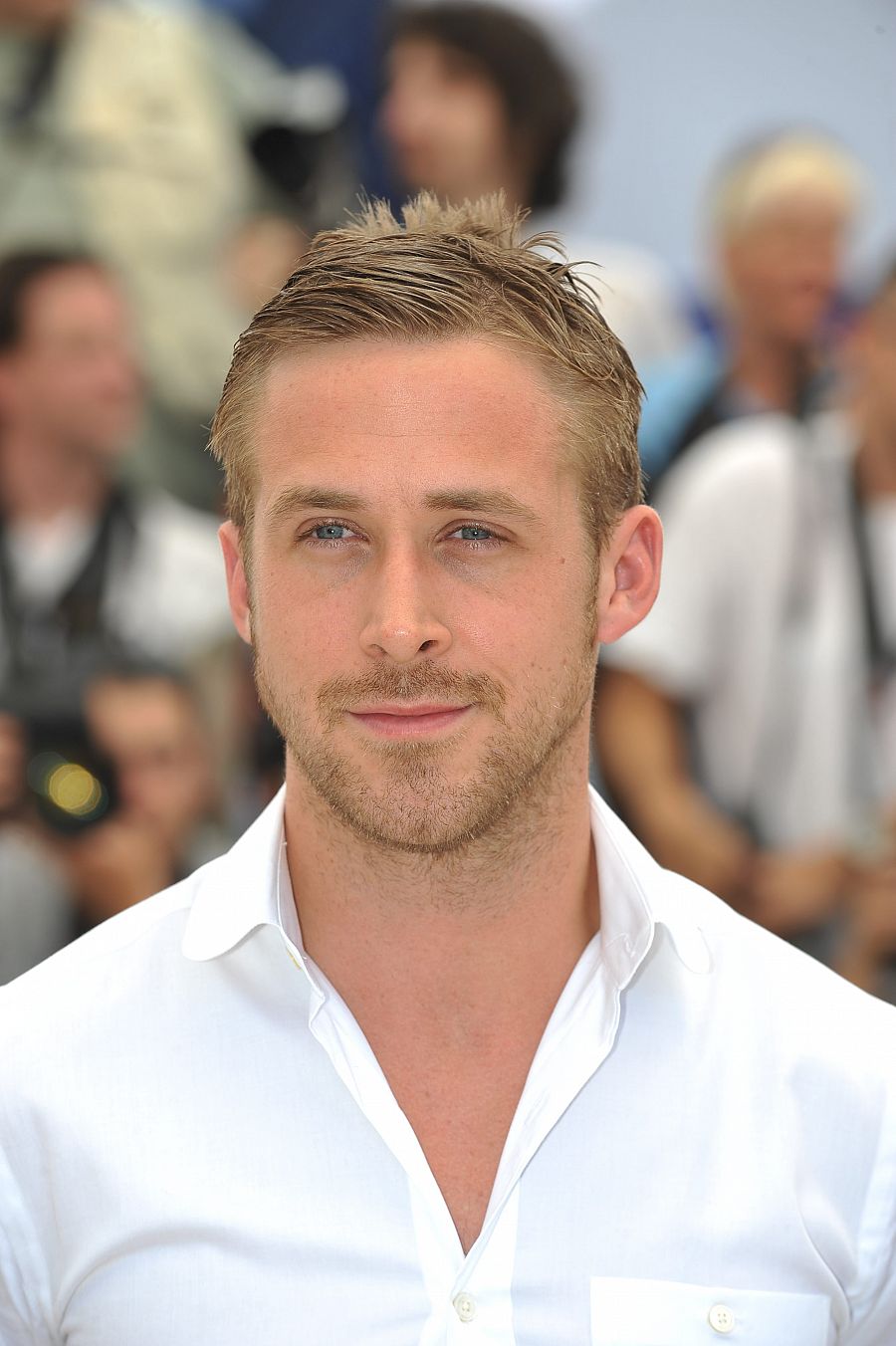 Ryan Gosling en el photocall de 'Blue Valentine' en el Festival de Cannes (2010)
