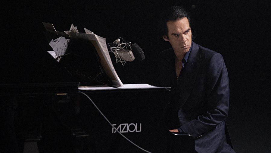 Nick Cave en un momento de su concierto en Alexandra Palace