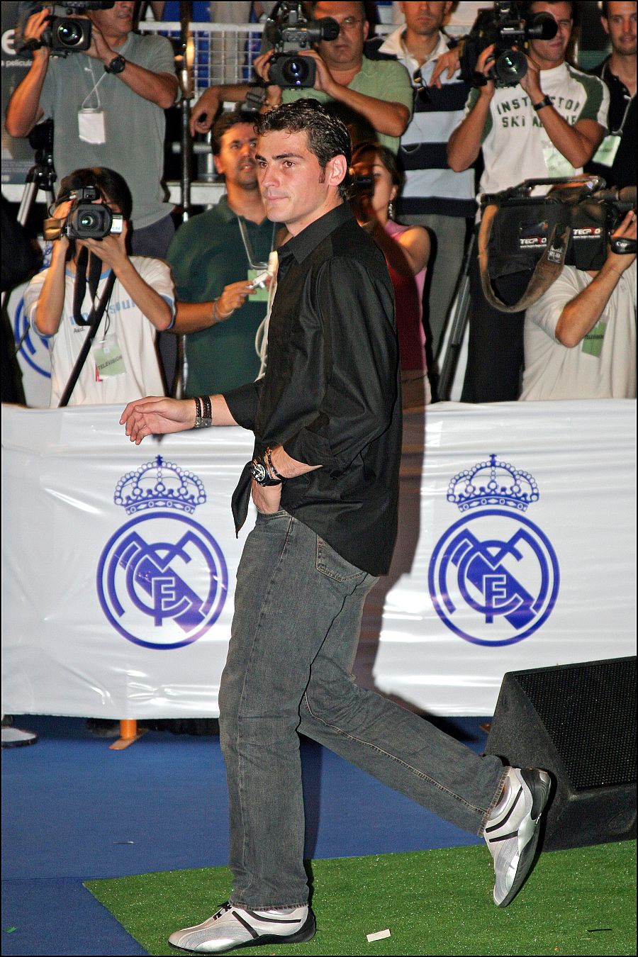 EL FUTBOLISTA IKER CASILLAS DURANTE LA PREMIER DE LA PELICULA 