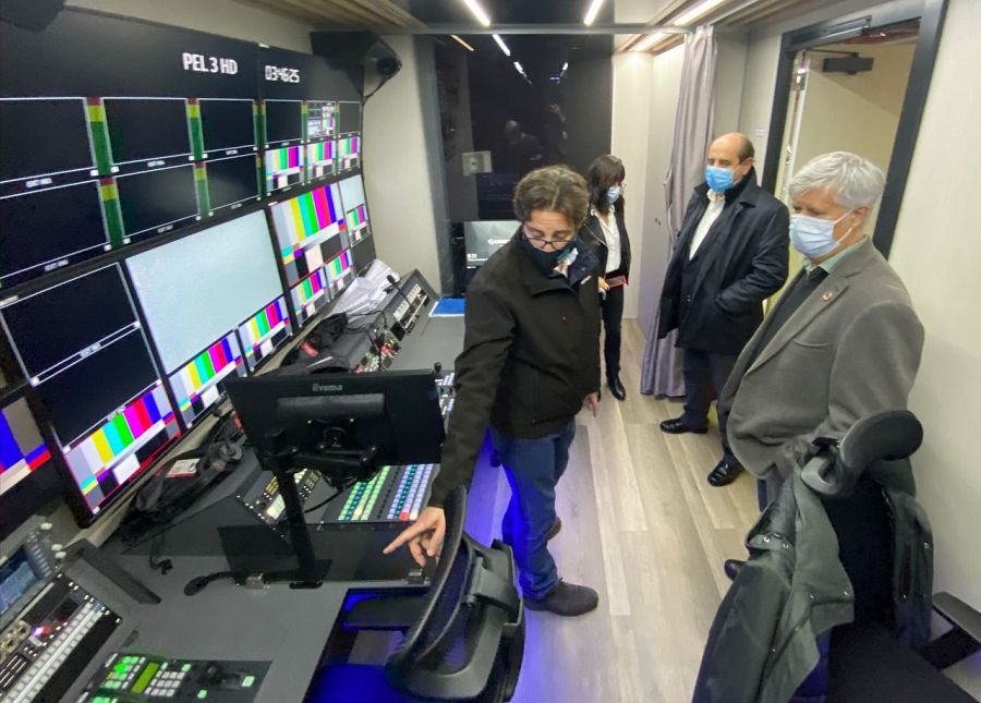 Interior de la nova unitat mòbil