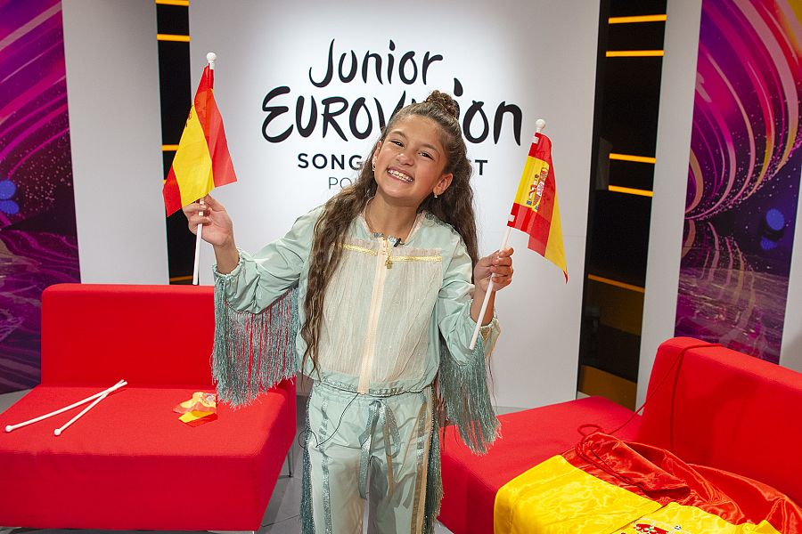 Soleá, feliz tras Eurovisión Junior 2020