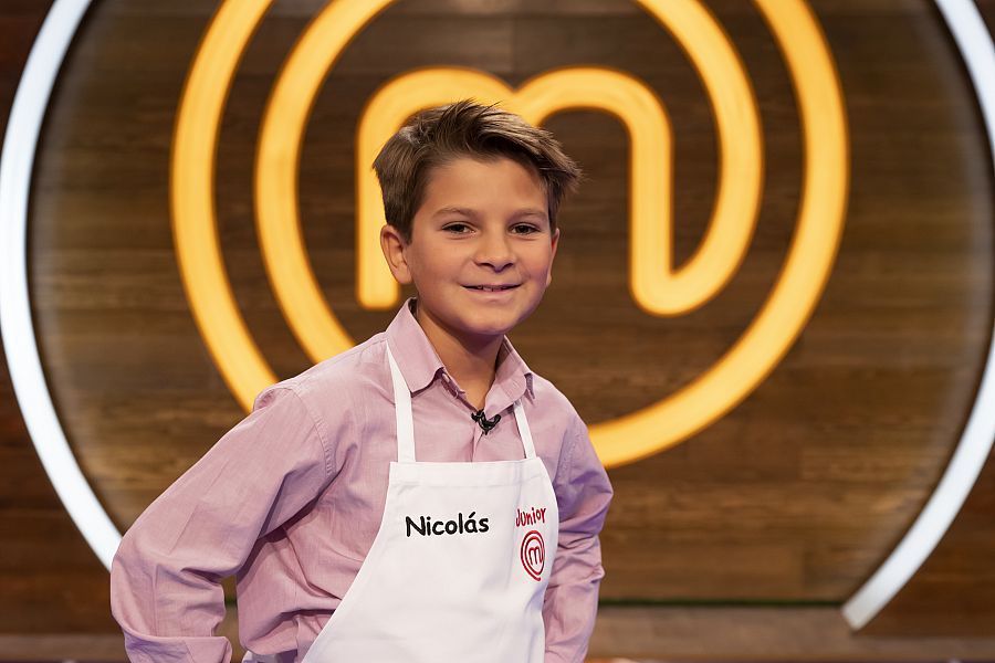 Nicolás, concursante de MasterChef Junior 8