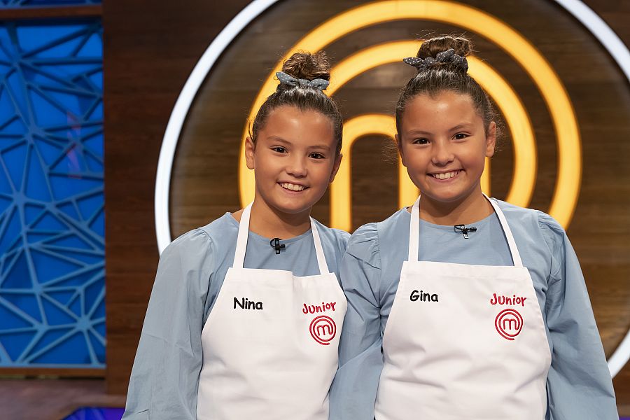 Gina y Nina, concursantes de MasterChef Junior 8