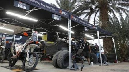 Asistencia en el Rally Dakar.