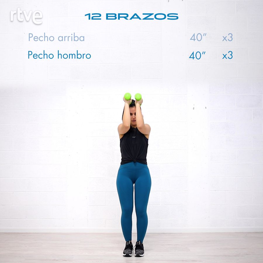 Cuarta semana de ejercicios 'full body'. ¡Ya casi estamos!