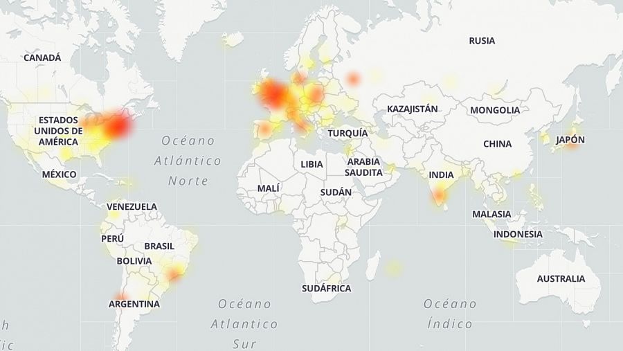 Los problemas han tenido un alcance global, pero la incidencia ha sido mayor en Europa.