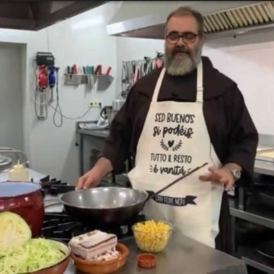 Fray Ángel de Hospedería Monte del Santo Espíritu