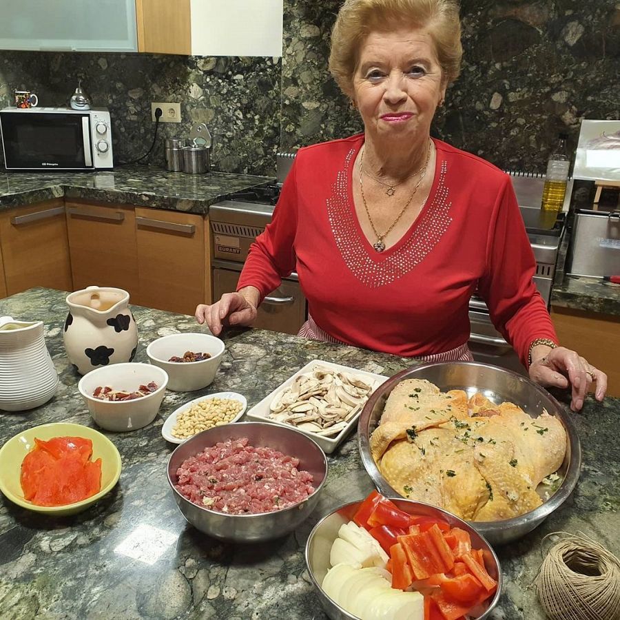 La Güela Pepi preparada para guisar