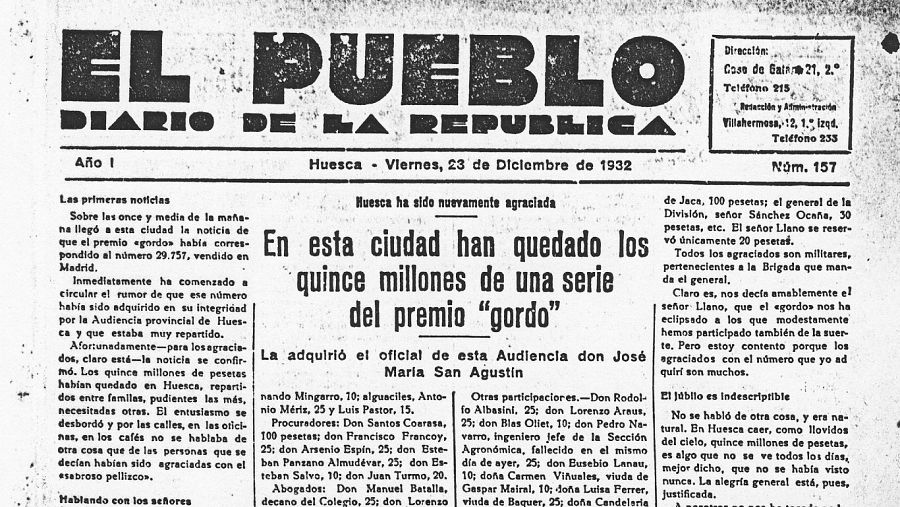 Los diarios de la época publicaban los nombres de los jugadores y la cantidad del premio que les correspondía