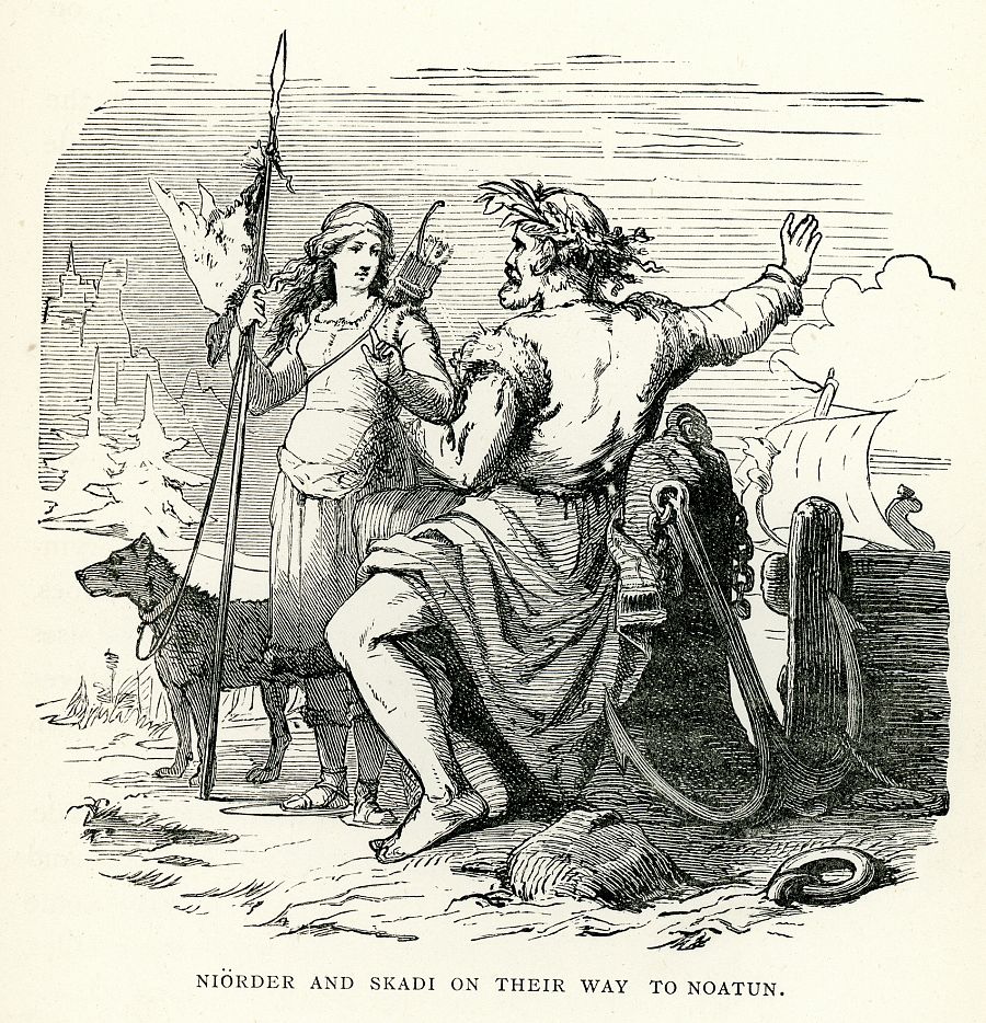 Skadi, diosa vikinga del invierno