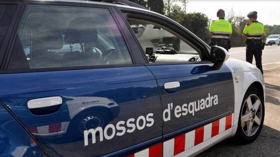 Control dels Mossos d'Esquadra