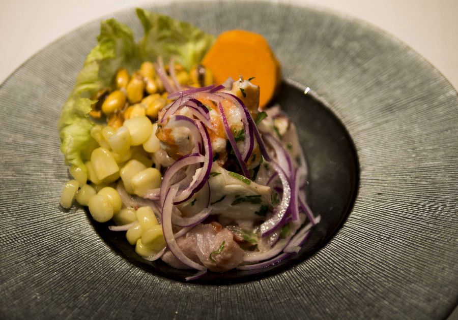 Ceviche peruano mixto