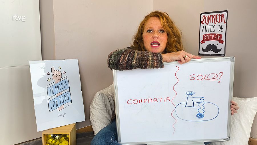 María nos enseña que compartir el problema nos ayuda a relativizar el disgusto