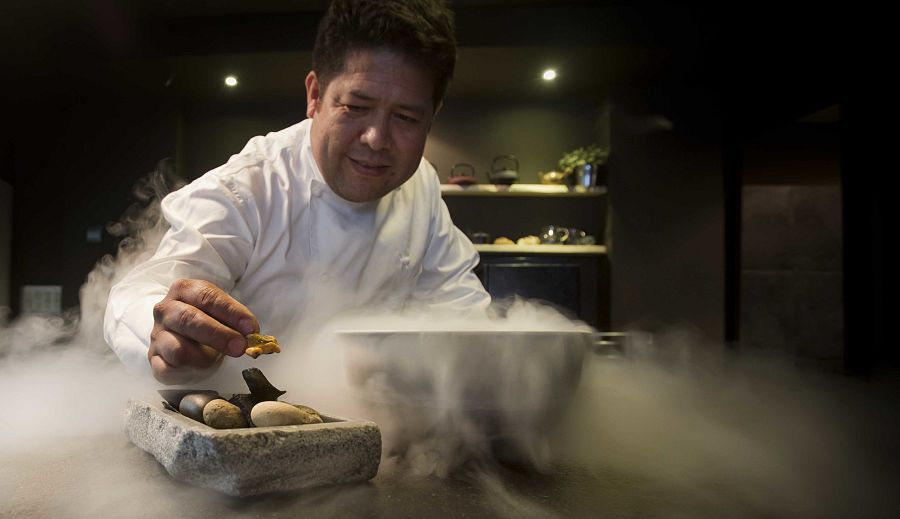 El cocinero Víctor Gutiérrez