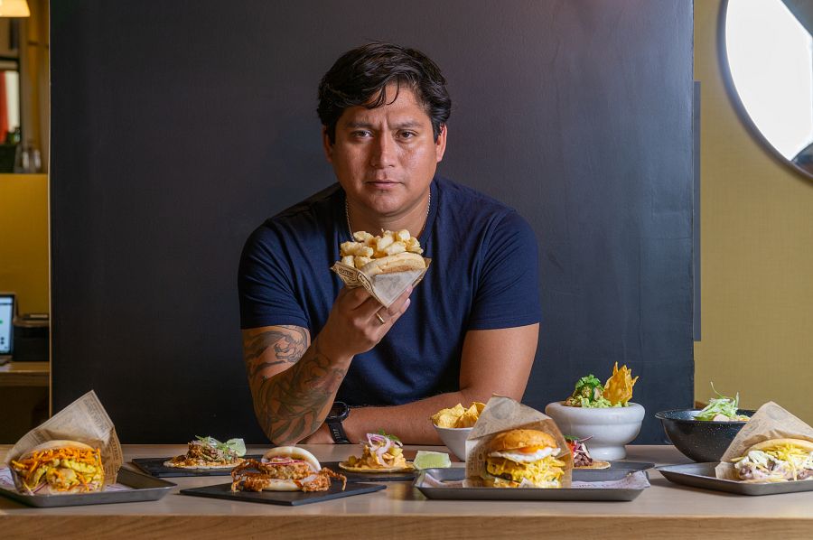 El cocinero Mario Céspedes