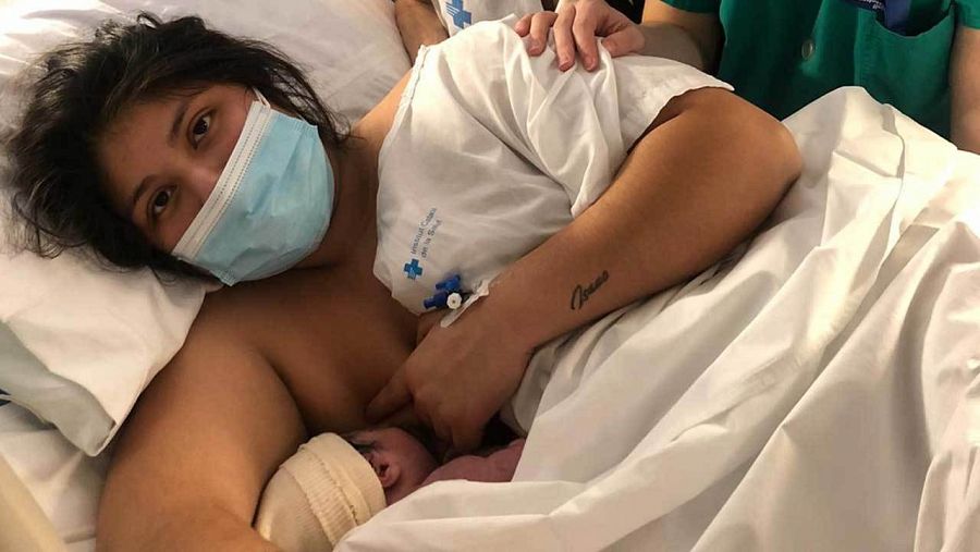 Inés Valeria Anchundia Parraga ha nascut a l'Hospital Vall d'Hebron