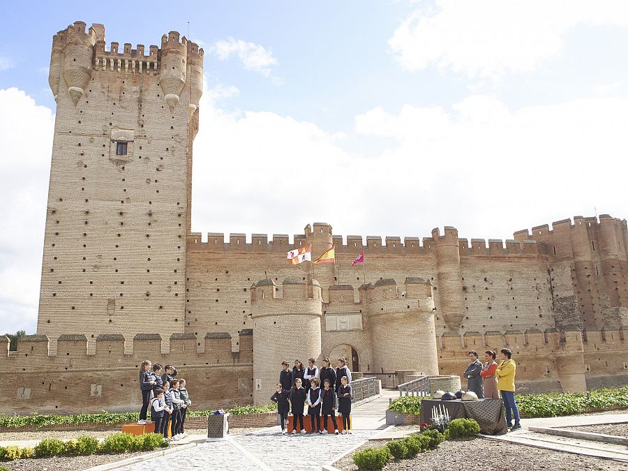 Exteriores espectaculares en Medina, este miércoles