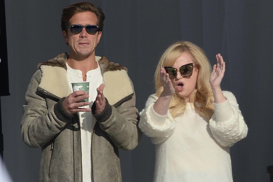 Rebel Wilson y su novio Jacob Busch en Aspen