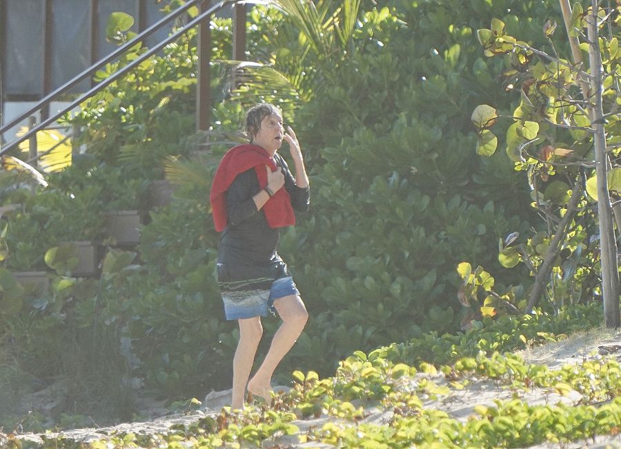 Paul McCartney pasa sus vacaciones en St Barths