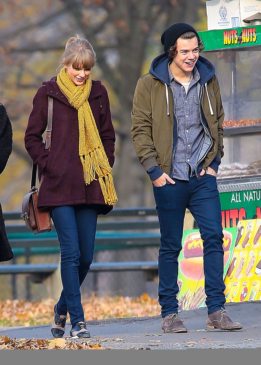 Harry Styles y Taylor Swift juntos en Nueva York el 2 de diciembre de 2012