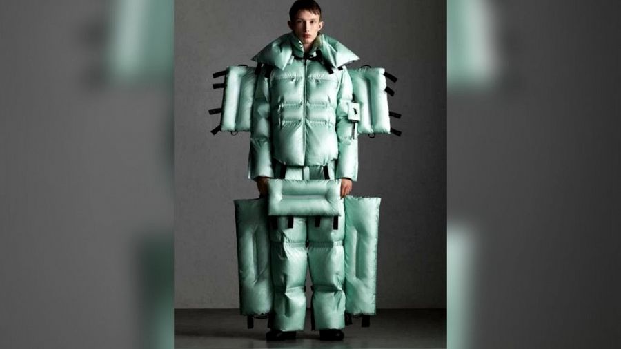 Genius de Moncler, abrigo acolchado