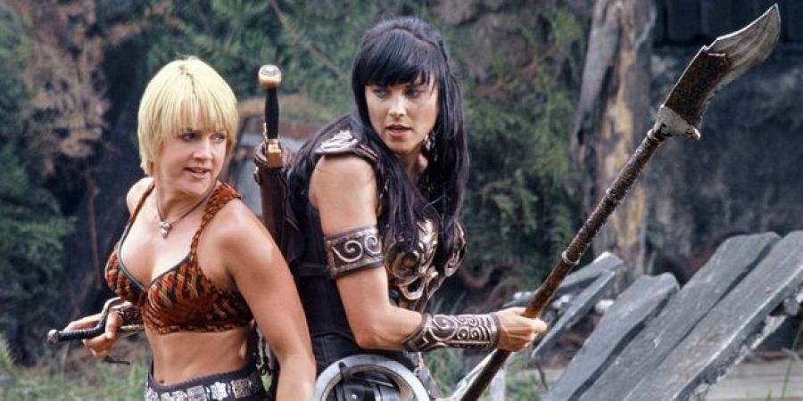 Xena y Gabrielle, forograma de la serie