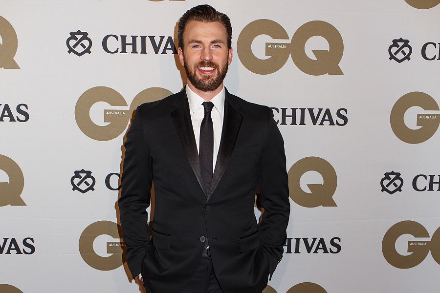Chris Evans en los Premios 'Hombre del año' de la revista GQ en Sydney, 2016