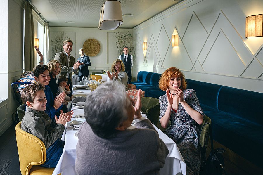 Los Alcántara reunidos para celebrar el cumpleaños de Antonio