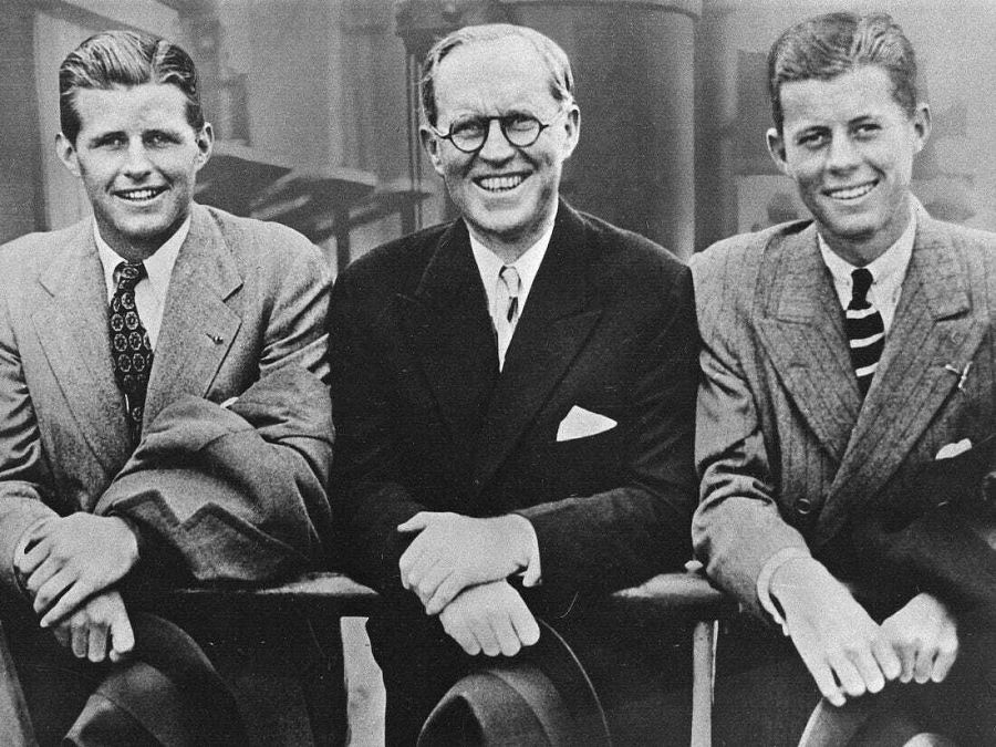 Joe Jr., Joseph y Jack Kennedy