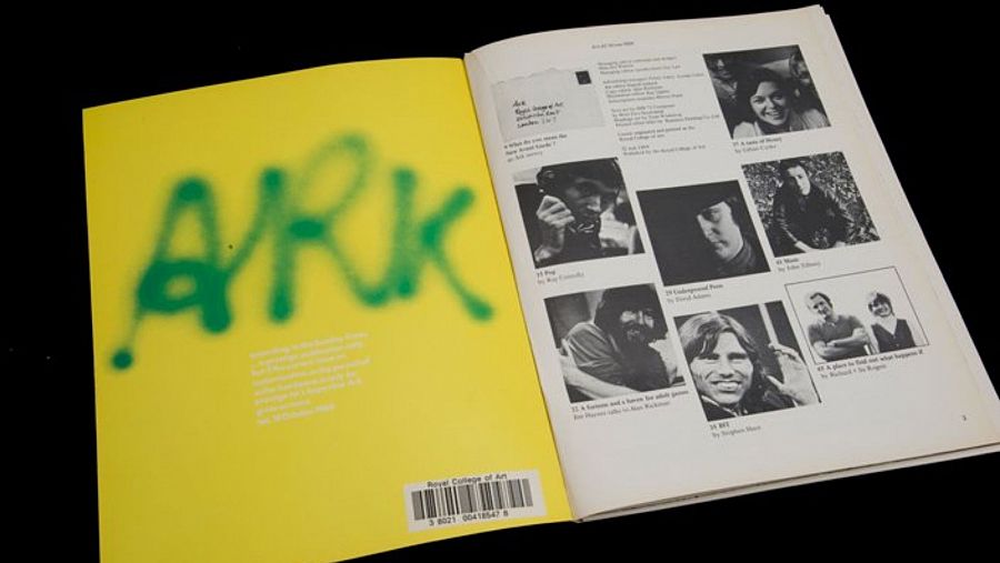 La revista 'RCA Ark' en la que participó Rickman