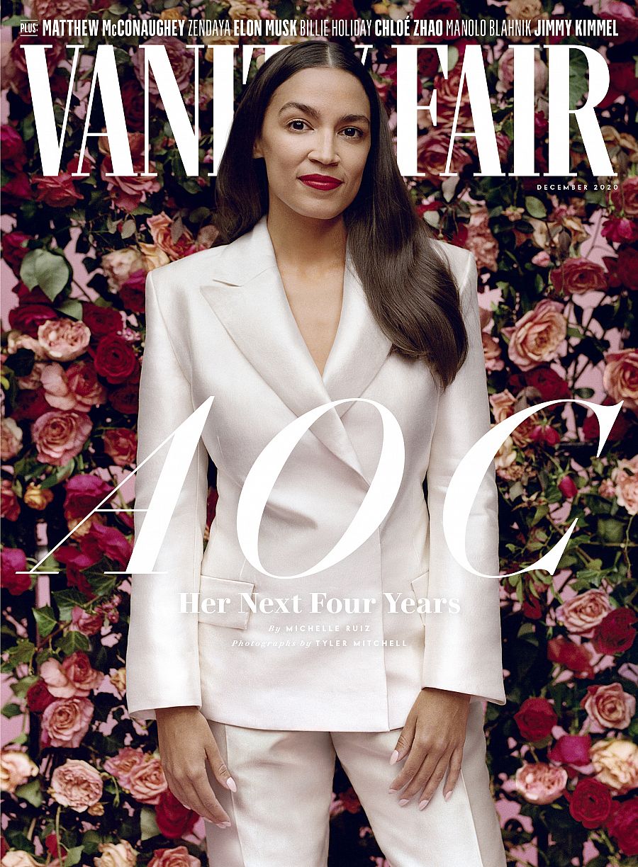 Alexandria Ocasio-Cortez en la portada de Vanity Fair