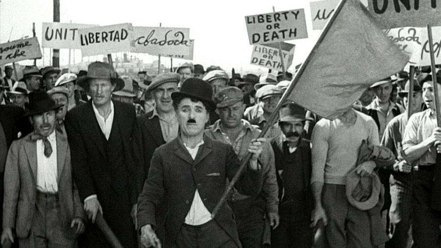 'Tiempos Modernos', Chaplin (1936)