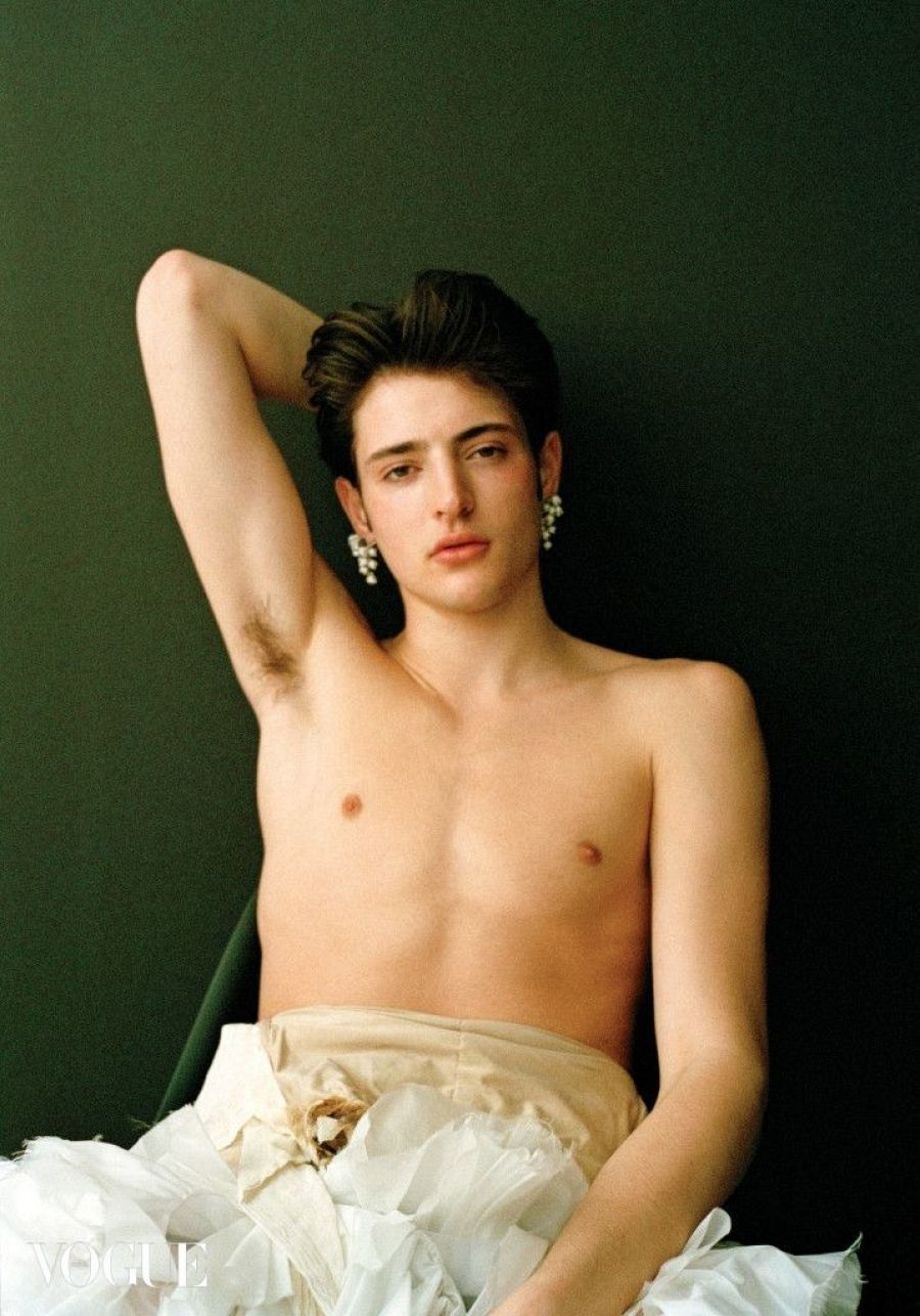 Harry Brant para Vogue