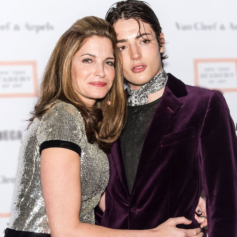 Harry Brant y su madre, Stephanie Seymour