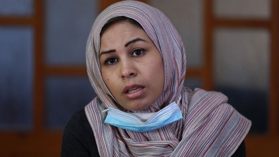 Niveen Al Kafarna, coordinadora de Proyectos de la Unión de Comités de Mujeres Palestinas