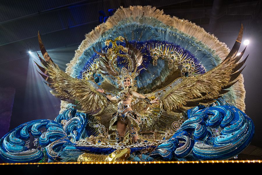 Gala de la Reina del Carnaval en Tenerife, febrero de 2018