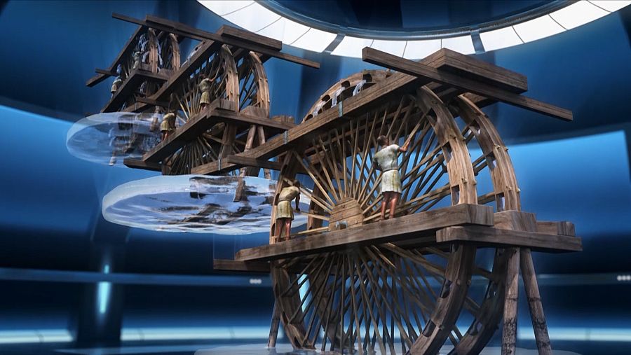 Realidad aumentada de la extracción de metales