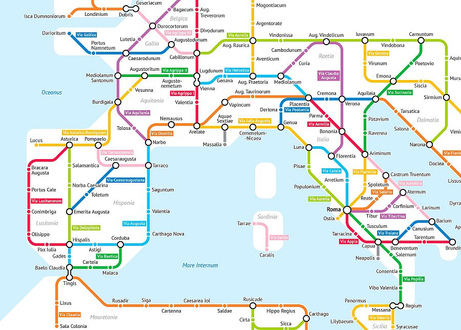 Red de metro de carreteras