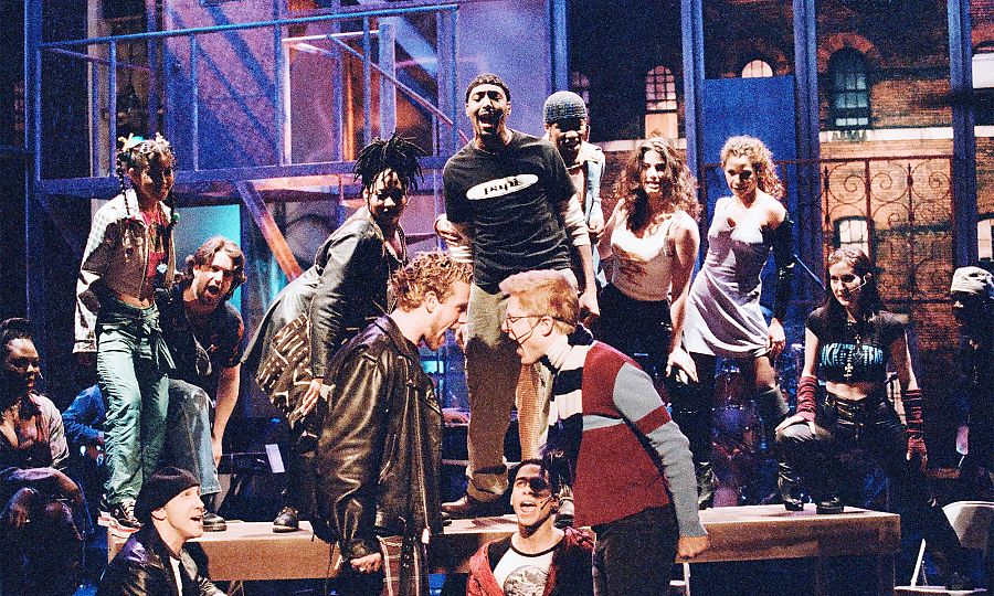 El elenco de la producción original de 'Rent' en 1996