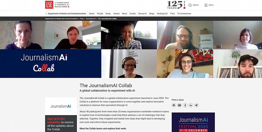 The Journalism AI Collab