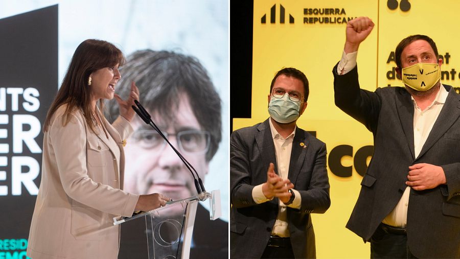 Guerra independentista entre Junts y ERC