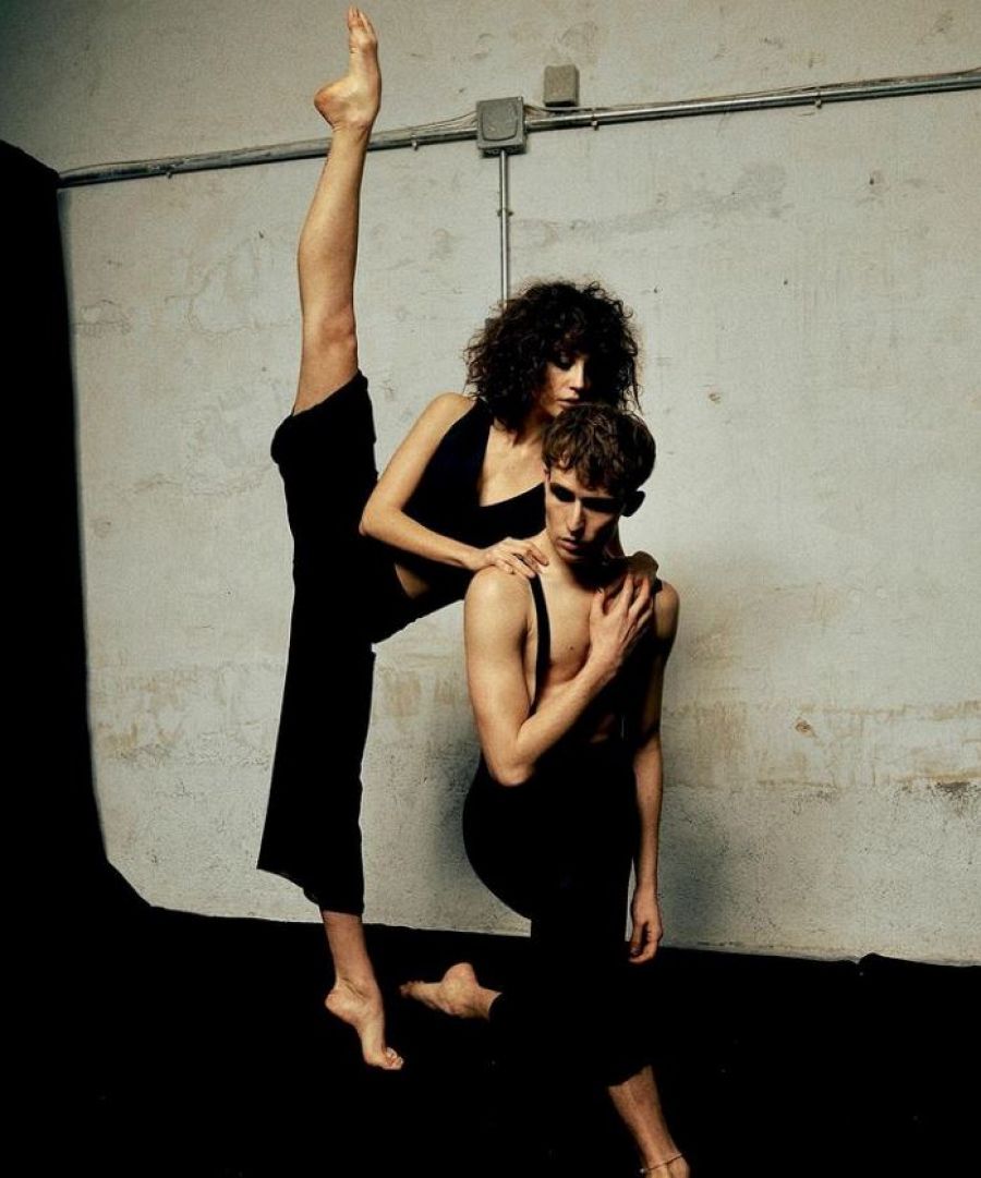 María Pedraza bailando ballet
