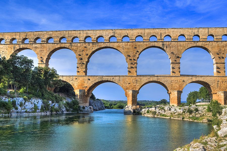 Pont du Gard, Nimes, Francia