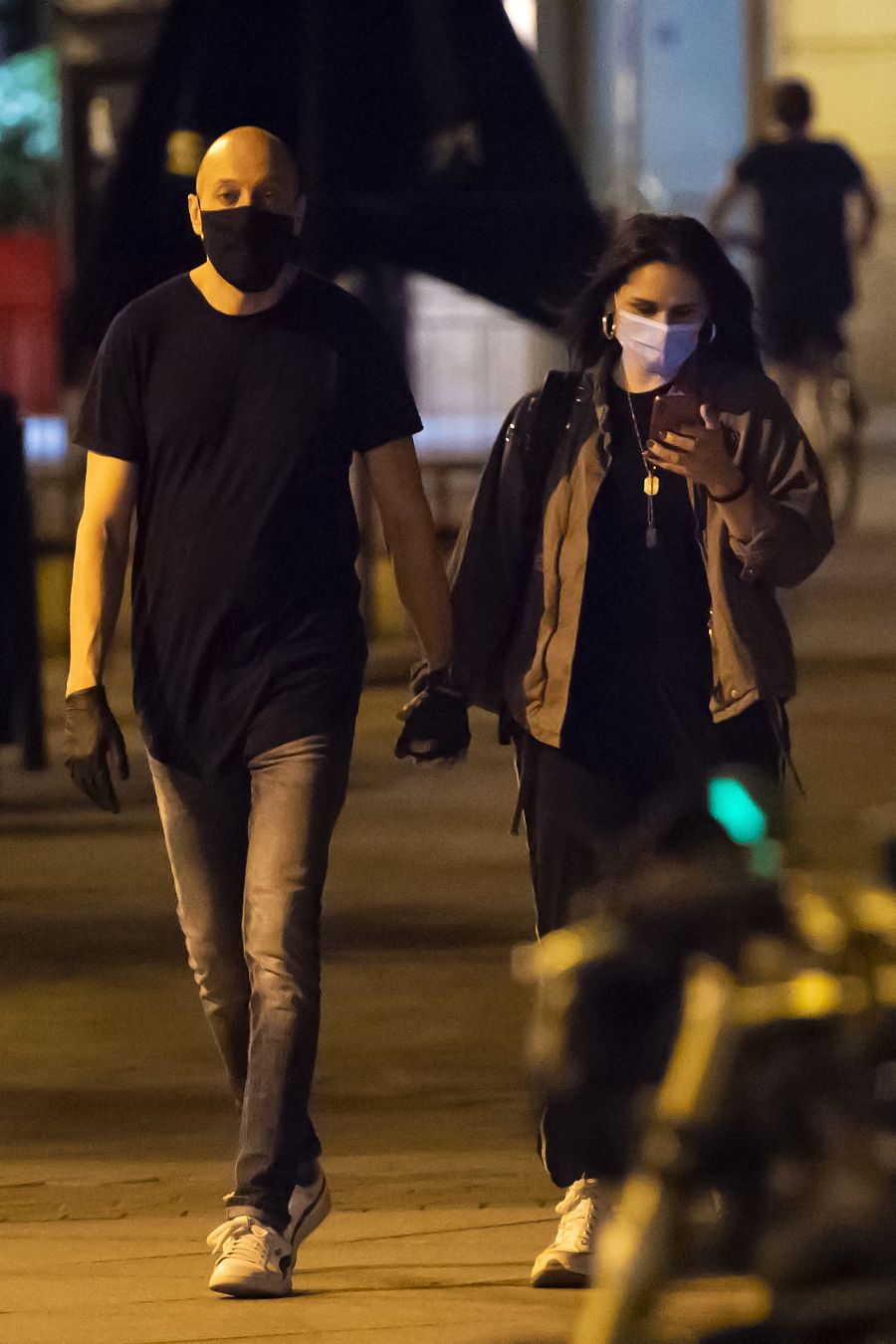 Rosa López de paseo romántico con su novio