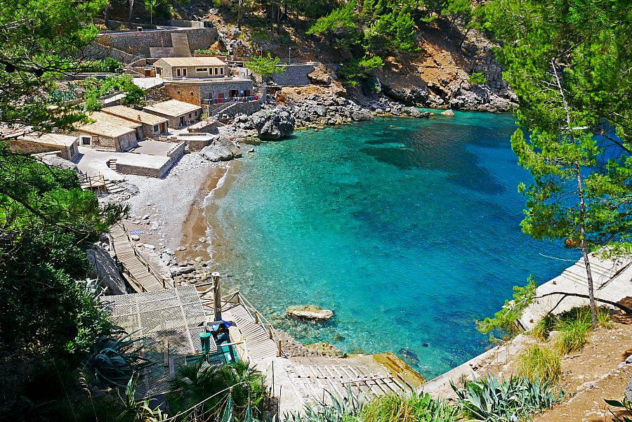 Sa Calobra bay, Mallorca, Spain