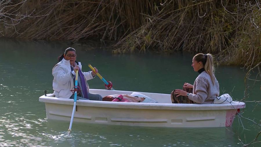 Anne Igartiburu y María del Monte