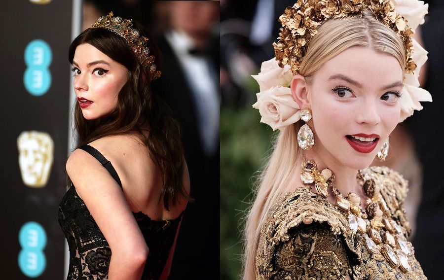 Anya Taylor-Joy, estrella en los BAFTA y en la MET Gala