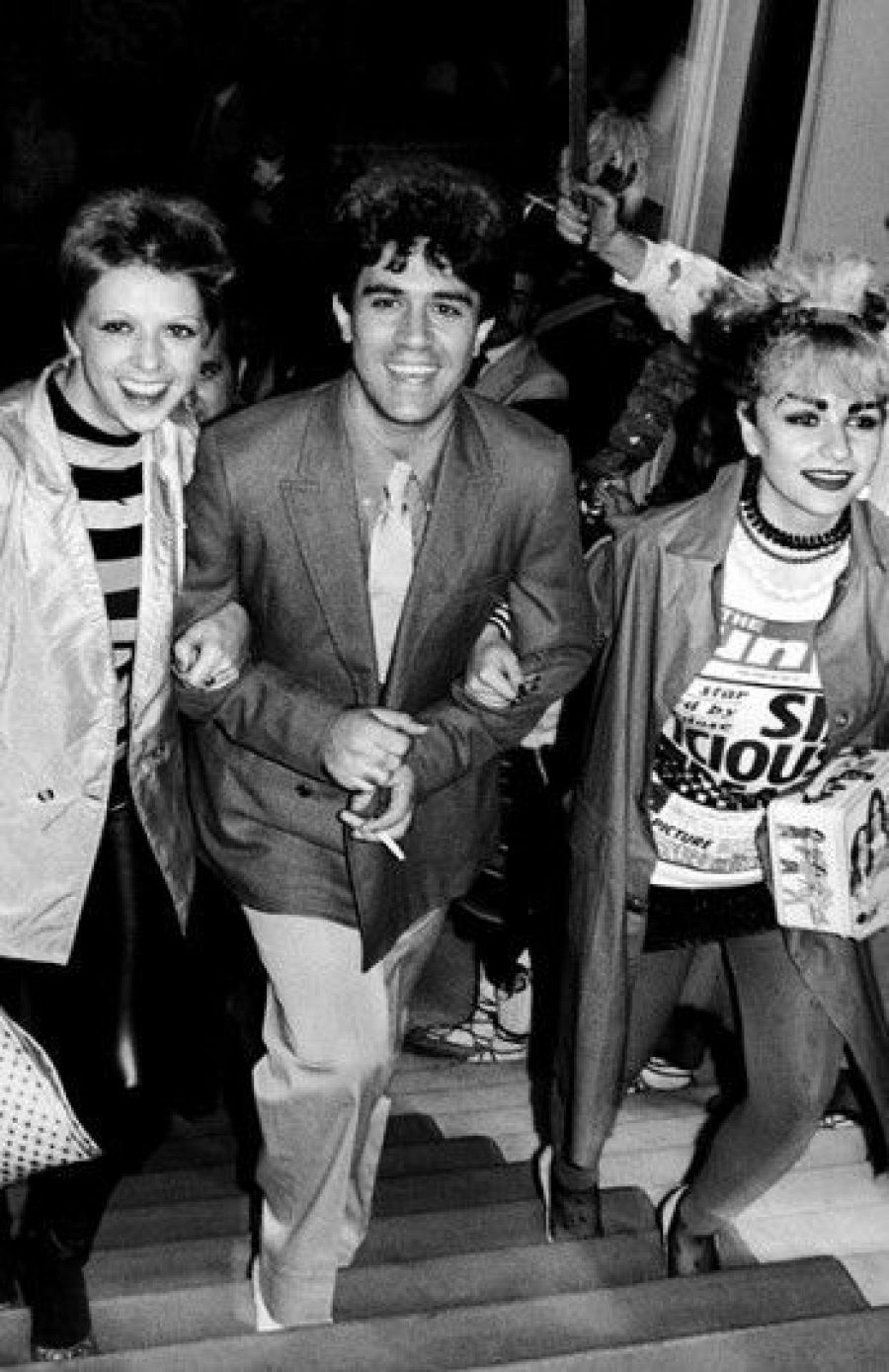 Pedro Almodóvar y Alaska en el estro de la película